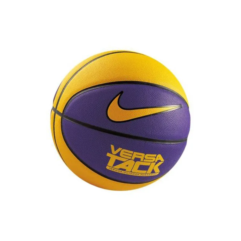 Nike PU Basketball Blue Purple Lakers Color Scheme Size 7 Training Unisex-1