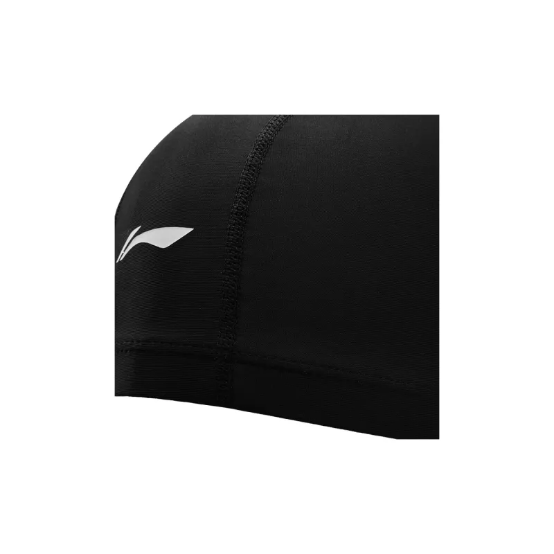 LiNing Adults Swimming Cap Fabric Unisex Black-7