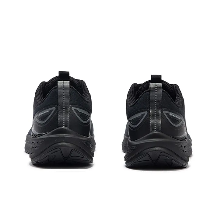 361° Flying Fish 3.0 Cushioning, Slip Resistant, And Abrasion Resistant Low Top Casual Running Shoes Men's Black Gray-3