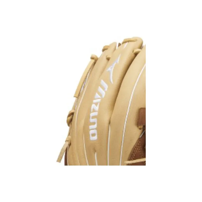 Mizuno Baseball Catcher's Glove Top Grain Cow Leather Unisex Coffee-4