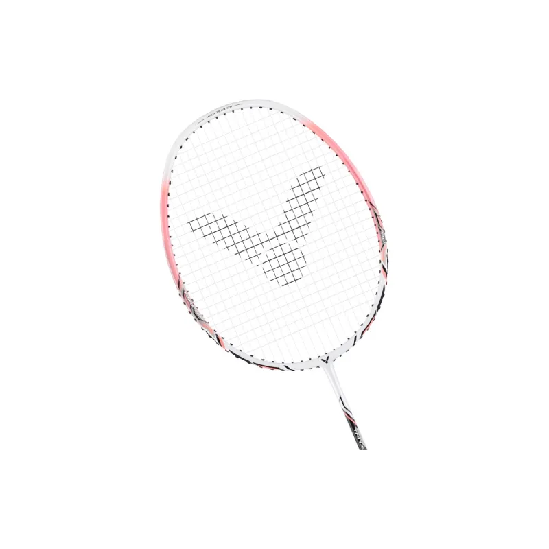 VICTOR Assault TK HWQL Full Carbon Badminton Rackets Offensive Hard Head Advanced Level Unisex Single Grip-4
