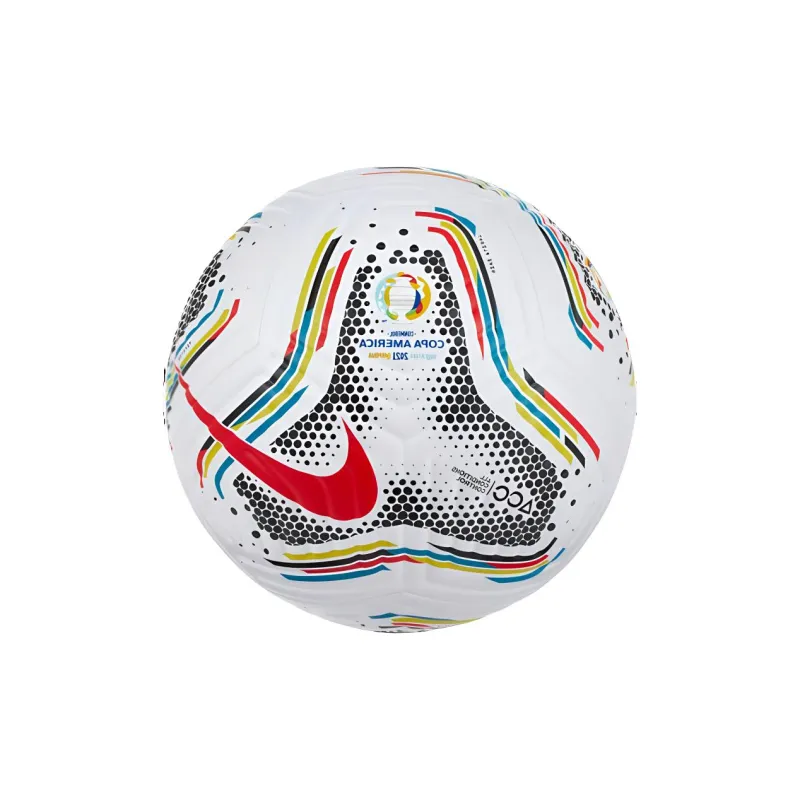 Nike Size 5 Soccer Unisex White Red-3