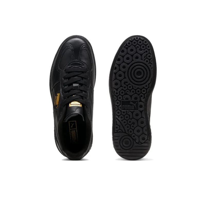 PUMA Palermo Anti Slip Wear Resistant Low Top Skateboard Shoes Women's Black-3