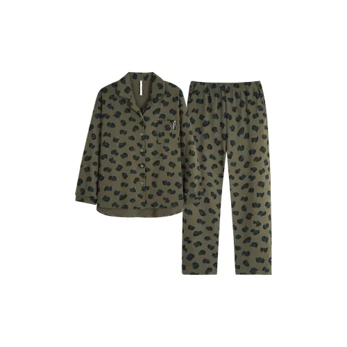 MIIOW Pajama Set Women's Army Green