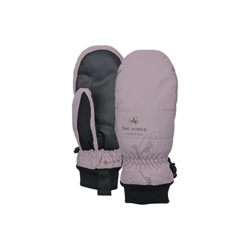 THREE WEATHER Ski Gloves Water-Resistant Slip-Resistant Wear-Resistant Durable Mittens-1