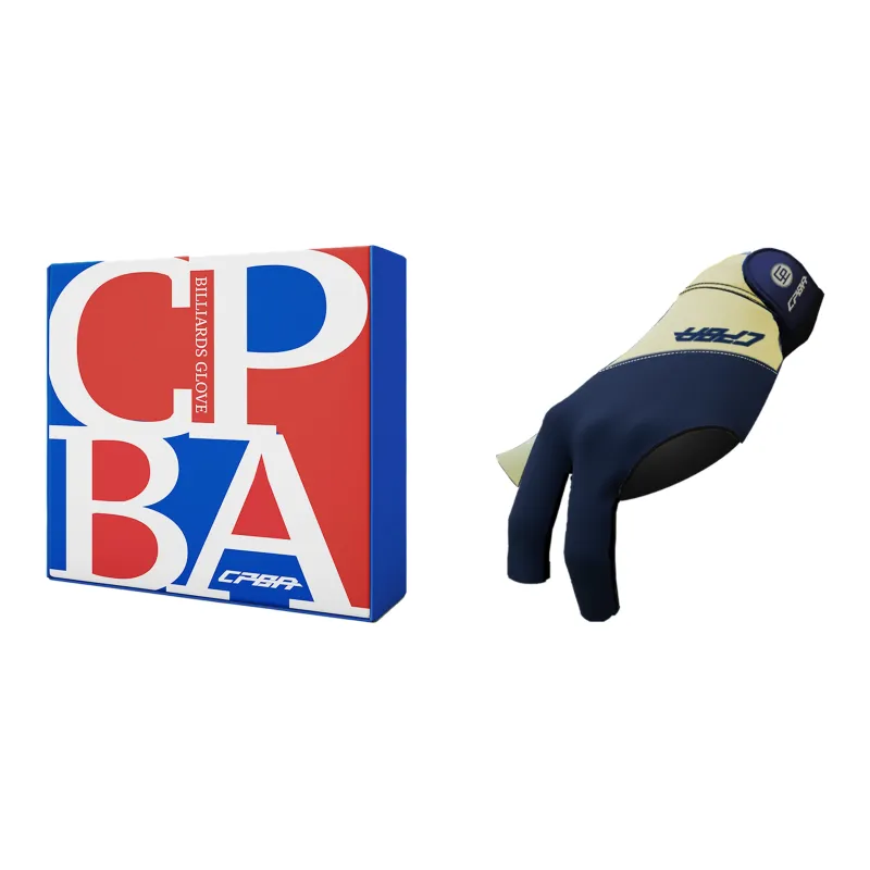 CPBA Billiards Three Finger Gloves Lycra Unisex-6