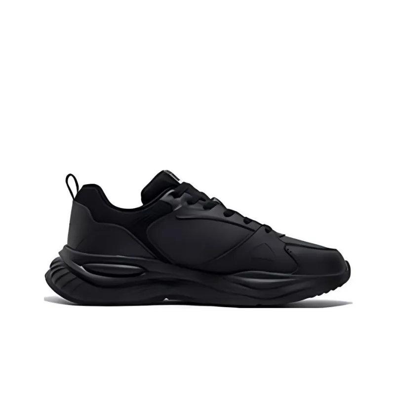361° Anti Slip Wear Resistant Low Top Casual Running Shoes Men's Black-1