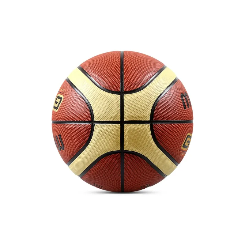 Molten Basketball Brown Yellow Number Six Training Unisex-1