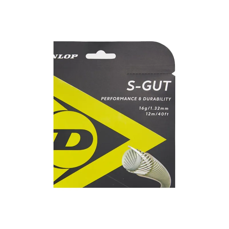 DUNLOP Tennis Racket Strings Synthetic Fiber-2