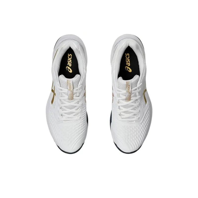 Asics Netburner Ballistic Ff 3 White Pure Gold-4