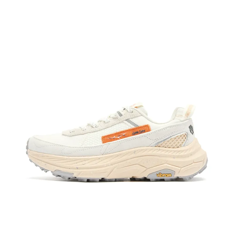 QIAODAN Mountain God 2 LITE Running Shoes Women's Low Top Ivory/Dusty Ivory-0