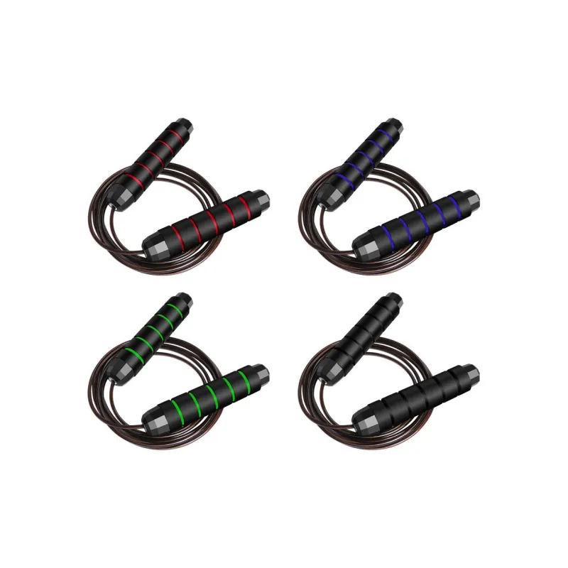 ZHIYILIANGPIN Non Countable Jump Ropes Adults PVC+Steel Wire Rope, Sponge Controller-5