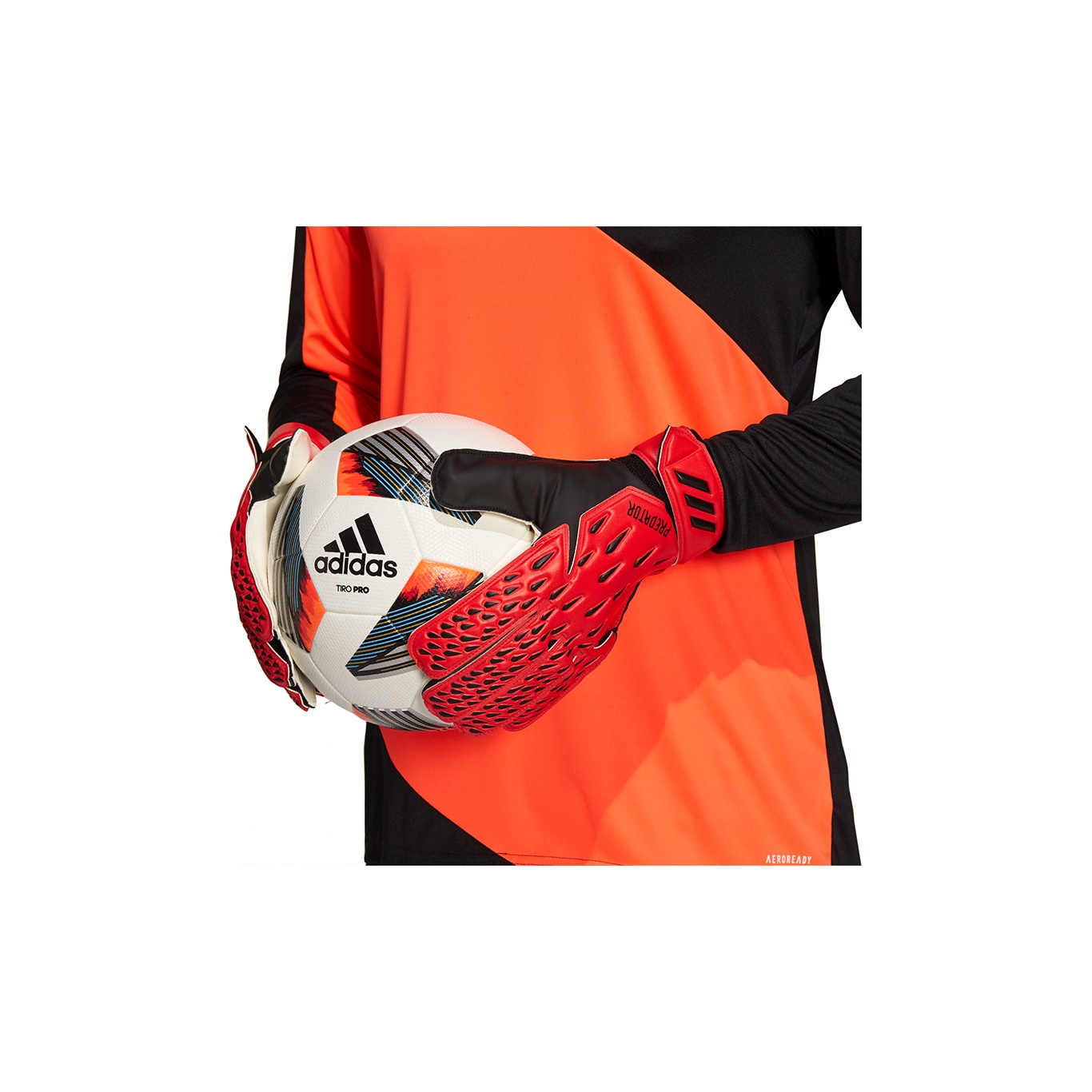 orange adidas goalkeeper gloves