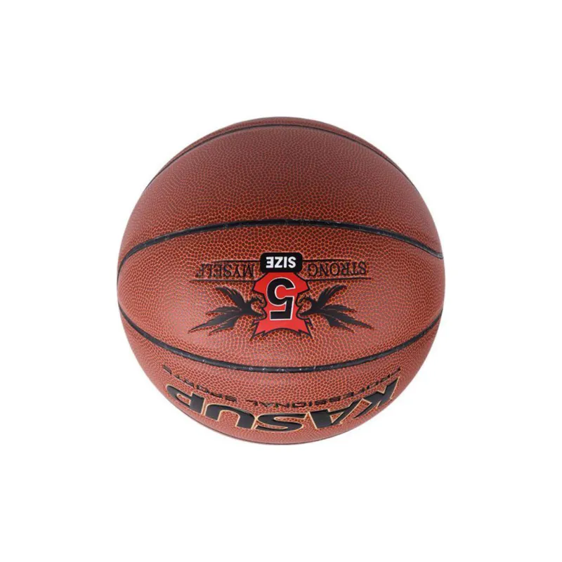 KASUP PVC Basketball Brown Size 5 Training Unisex-1