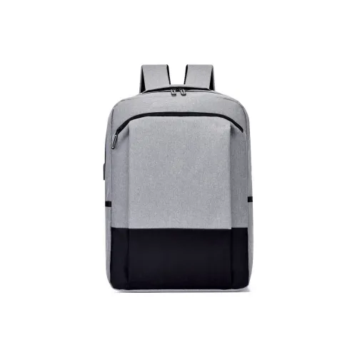 ROSEROOEN Nylon Backpack Men's Gray/Black/Blue