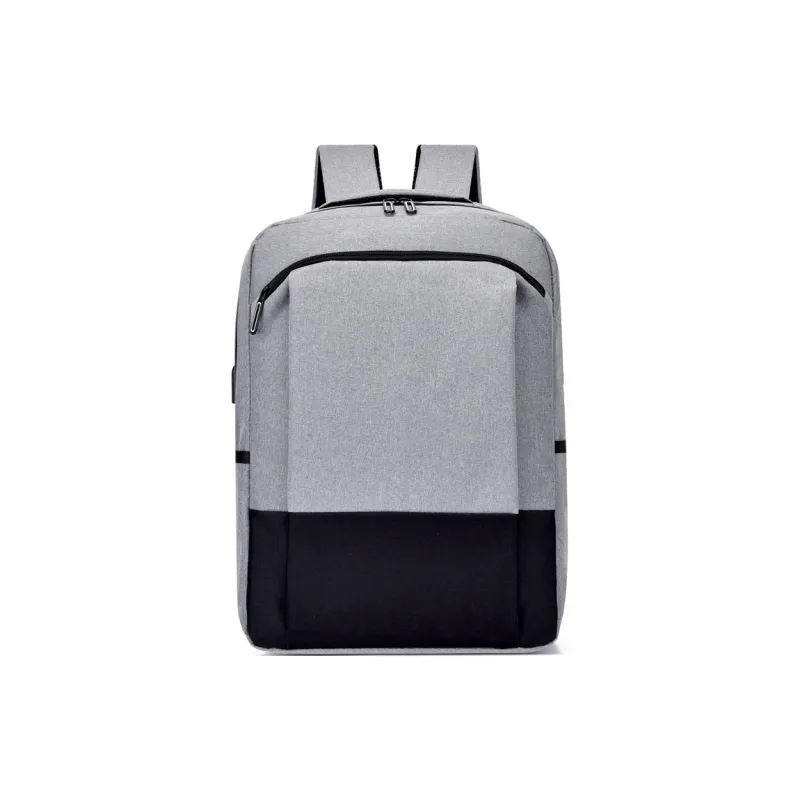 ROSEROOEN Nylon Backpack Men's Gray/Black/Blue-0