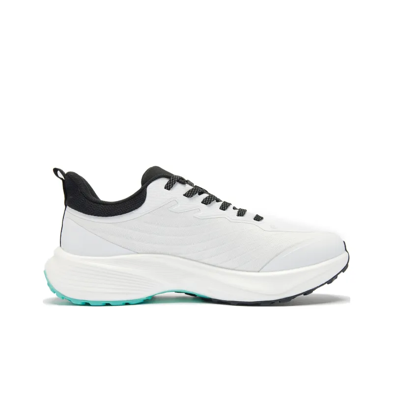 QIAODAN Speed 2TR Running Shoes Men Low Top Jordan White/Mars Green-2
