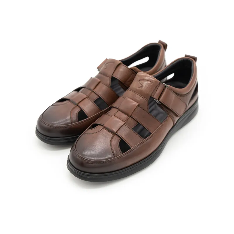 Satchi Beach Sandals Men's Brown-2