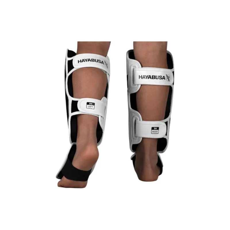 HAYABUSA Boxing Protective Gear, Leg Guard PU Engineering Leather Kids'-5