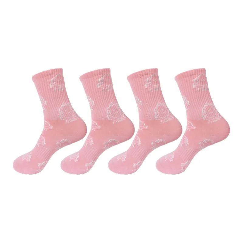 BTK Mid Calf Socks Unisex 4 Pack-11