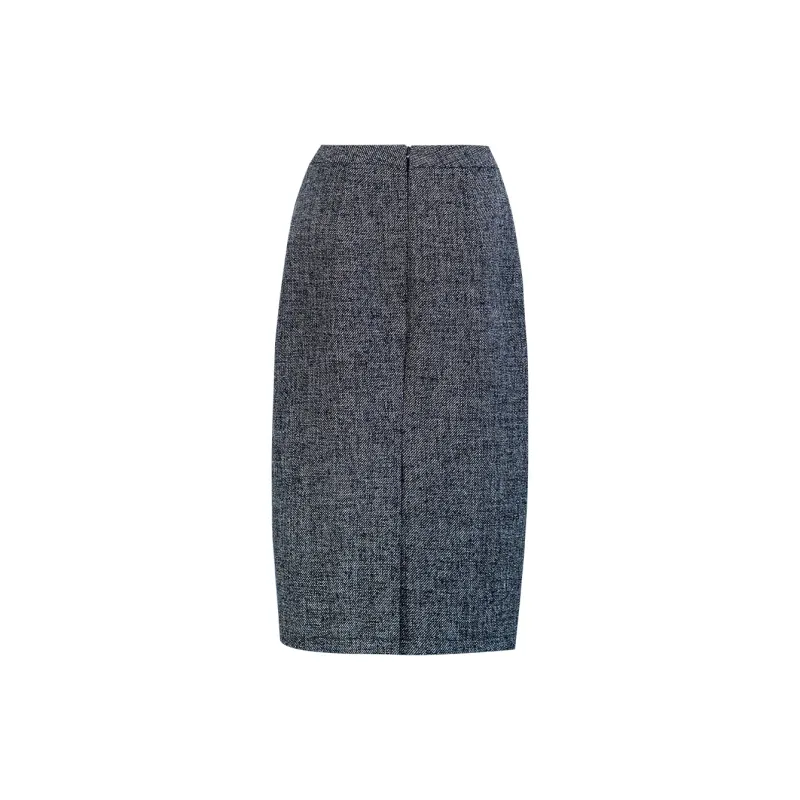 ROEYSHOUSE Casual Long Skirts Women's Dark Gray-1