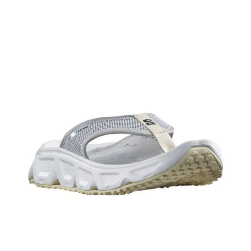 SALOMON Reelax Break 6.0 Composite Sole Slip Resistant Flip Flops Women's Gray-1