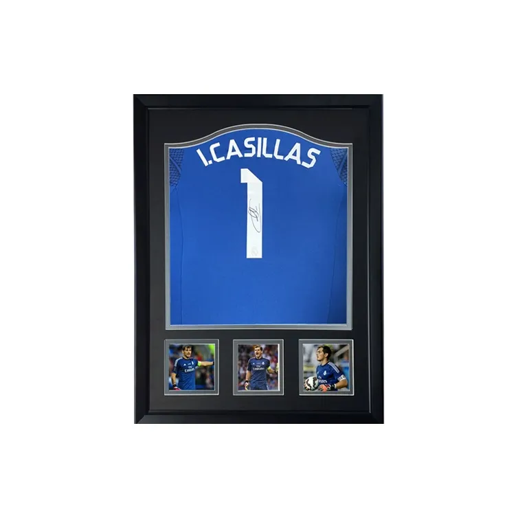 Three For Real Madrid Team Igor Casillas Fernandes Signed Soccer Apparel Jersey With Certificate-2