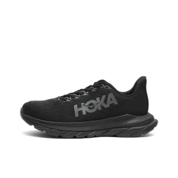 HOKA ONE ONE Mach 5 Anti Slip Wear Resistant Low Top Running Shoes Women's Black