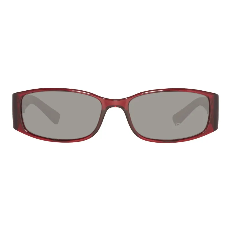 GUESS Acetate Rectangular Sunglasses Women's Red-1