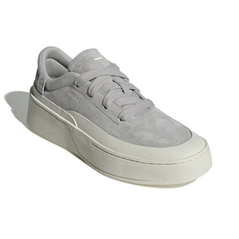 Adidas Labcourt Anti Slip Wear Resistant Low Top Skateboard Shoes Unisex Gray-2