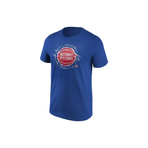 NBA Detroit Pistons T-Shirts Men Blue