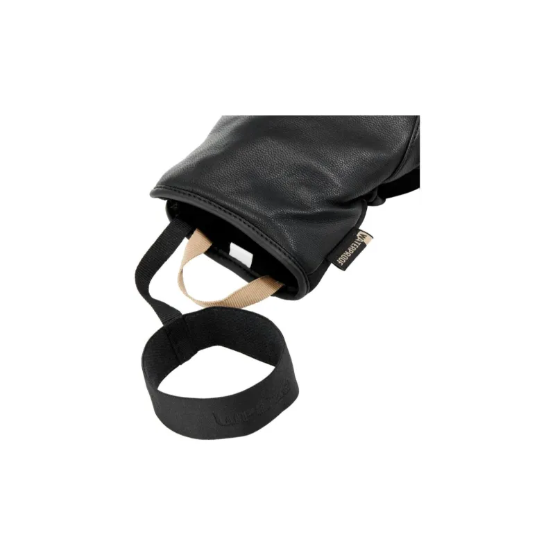 DECATHLON Ski Gloves Leather With Micro Waterproof Outer Material Adjustable Gloves Unisex-1