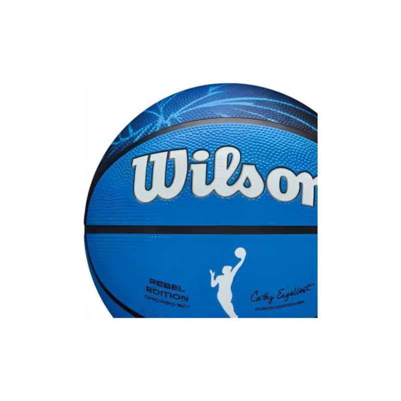 Wilson Size 6 Ball Indoor Outdoor Universal Basketball Other White Blue-4