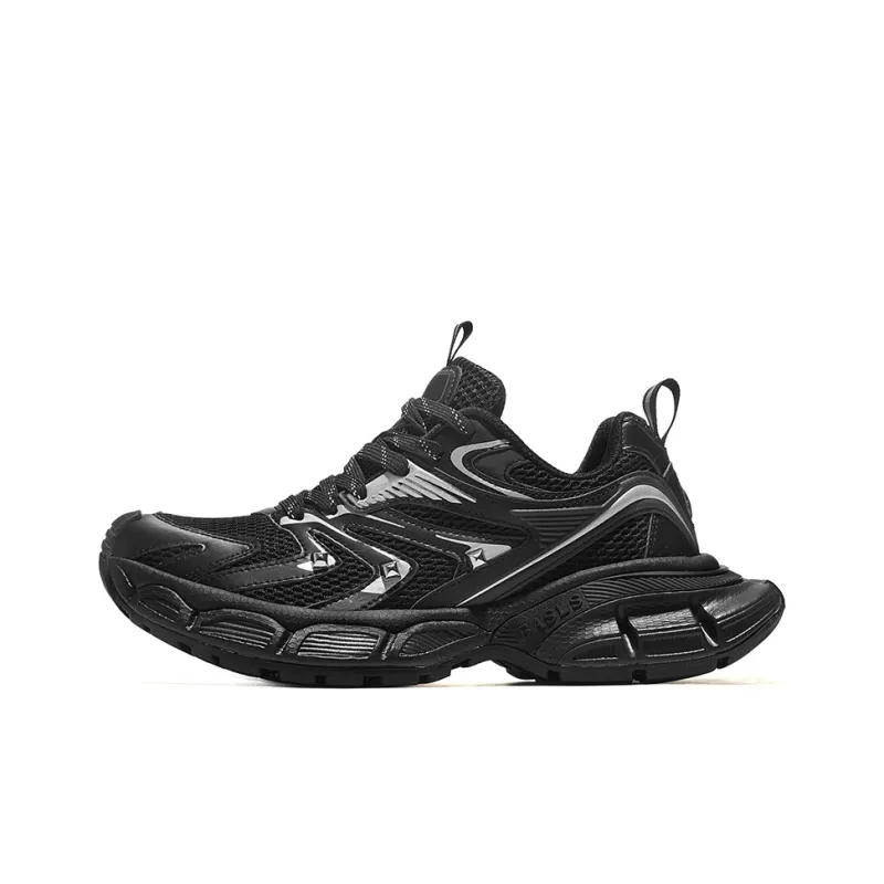 BASLS Bashe Series Lightweight And Breathable Low Top Chunky Sneakers Unisex-15