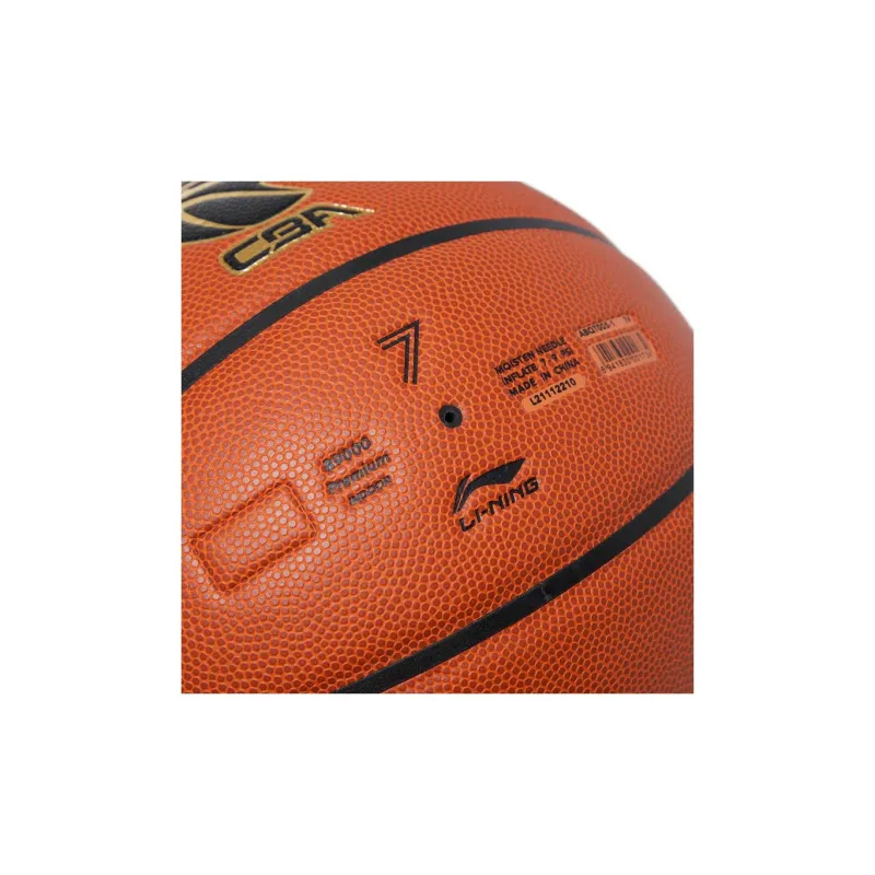 LiNing Microfiber Composite Basketball Orange Brown Size 7 Training Competition Unisex-6