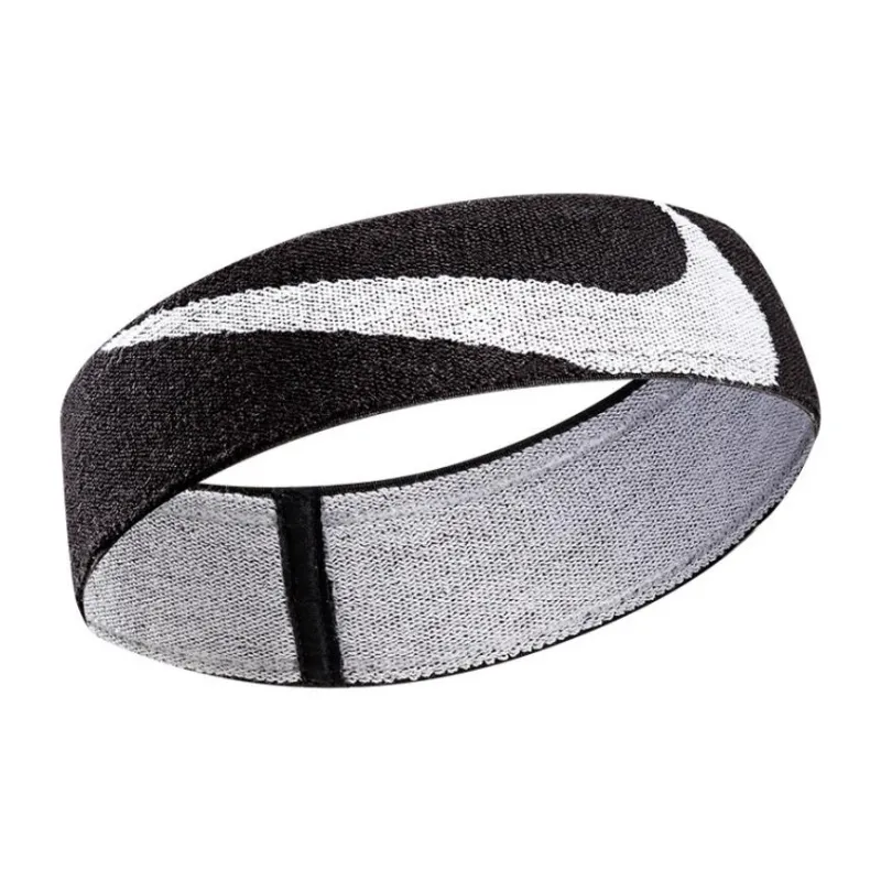 Nike Sweatbands Lace-Up Moisture-Wicking Black Cotton Unisex-3
