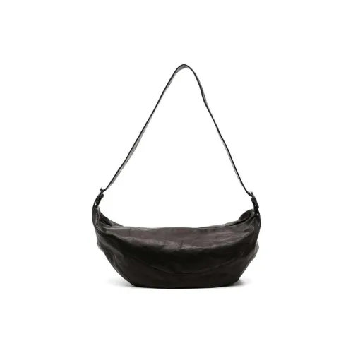 Yohji Yamamoto Horse Leather Crossbody Bag Shoulder Bag Men's Black
