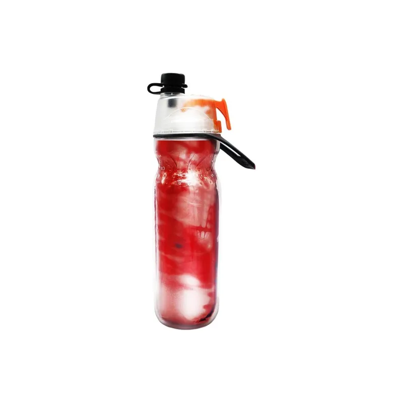 O2COOL Outdoor Water Equipment Water Cup Plastic 590ml Orange Watercolor-1