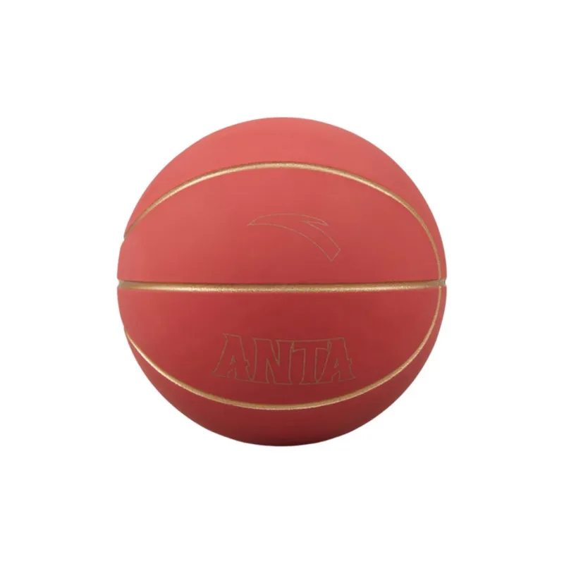 Anta Rubber Basketball First Step Into The Dragon Gate Red Size 5 Training Competition-4