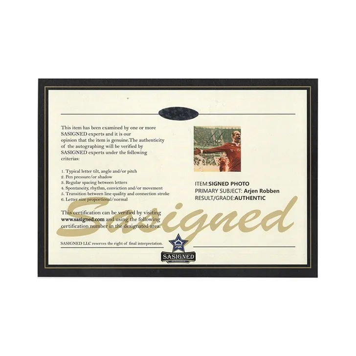 Three For Algeo Ben Hand-Signed Framed Photo Included SA Certificate Bayern Munich Black Little Green Man-4