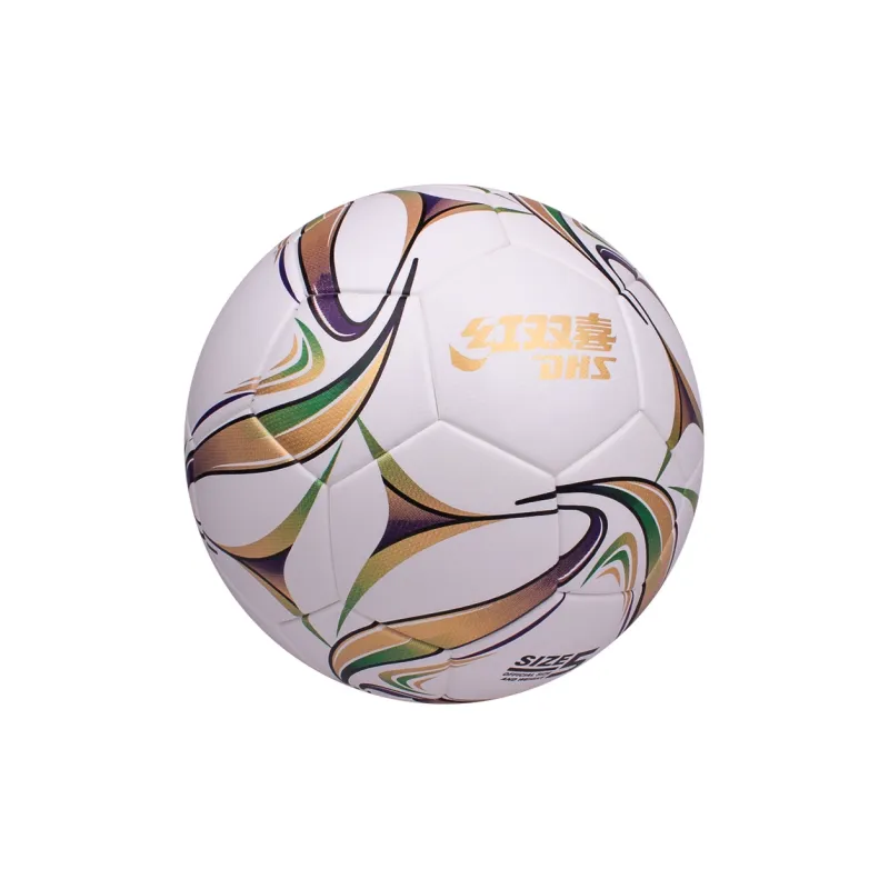 DHS Size 5 Ball Soccer TPU Machine Stitched Soccer Ball Unisex-4
