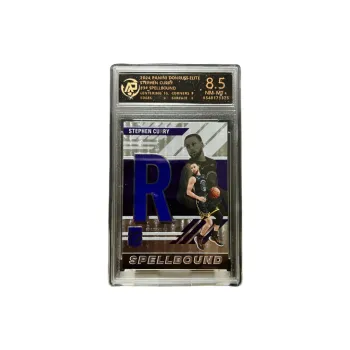 PANINI Curry Player Card Personal English Letter Collection R Letter Court Selected Special Card Graded Cards 1 Pc