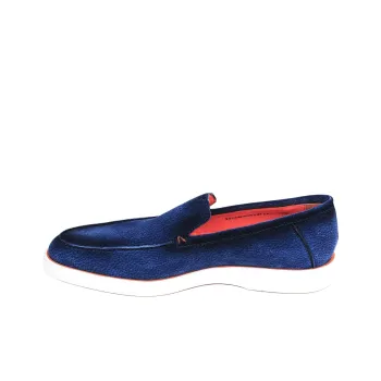 Santoni Guido Casual Shoes Men's Blue