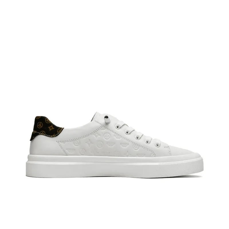SEPTWOLVES Height-Enhancing Wear-Resistant Lightweight Low-Top Skateboard Shoes Men's-4