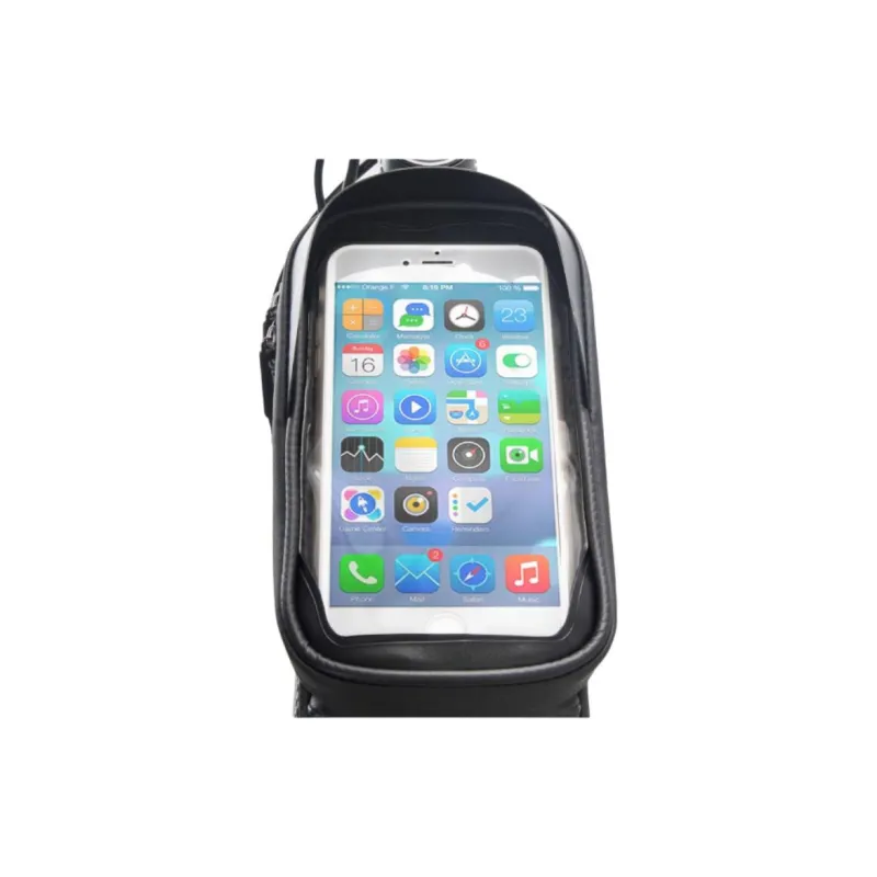 GIANT Cycling Gear Upper Tube Bag Front Bag Unisex EVA TPU 21x9x10.5cm Black-2