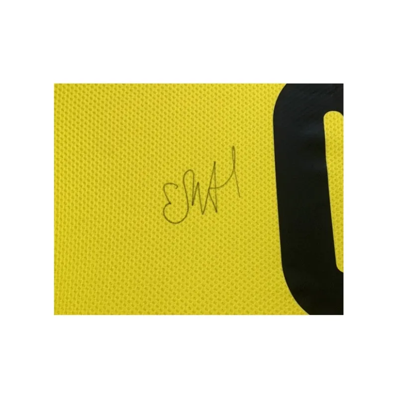 Three For 20-21 Borussia Dortmund Team Erling Haaland Signed Soccer Apparel Jersey With SA Certificate-3