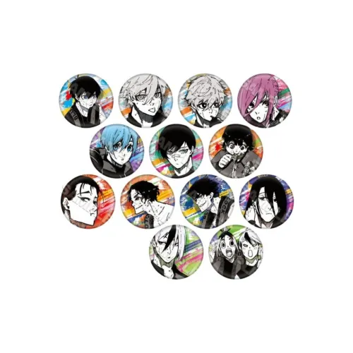 March·Monster Blue Lock Original Art Glass Flash Vol.3 Badges