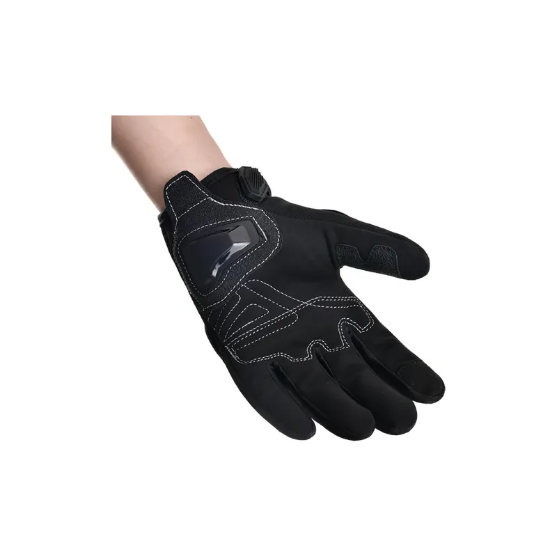 BOODUN Riding Equipment Cycling Glove Outdoor Sports Unisex Microfiber PVC Case Black-9