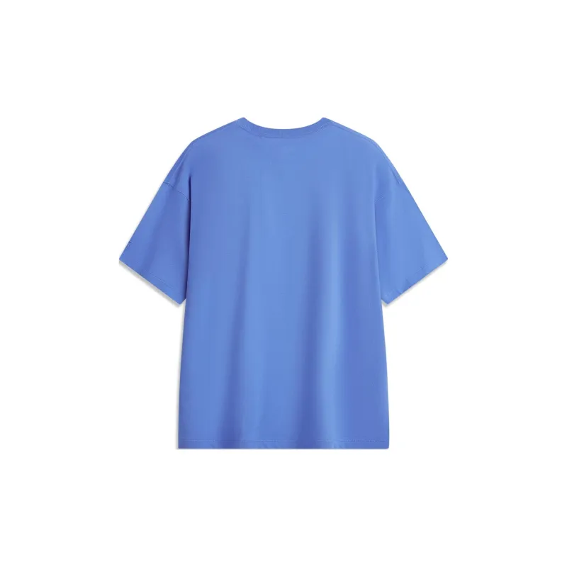 LiNing x Disney T-Shirt Men's Iris Blue-1