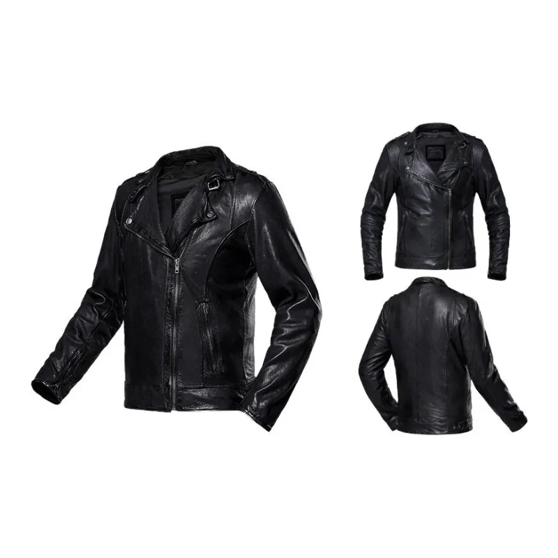 NERVE Biker Jacket Leather Men's-2